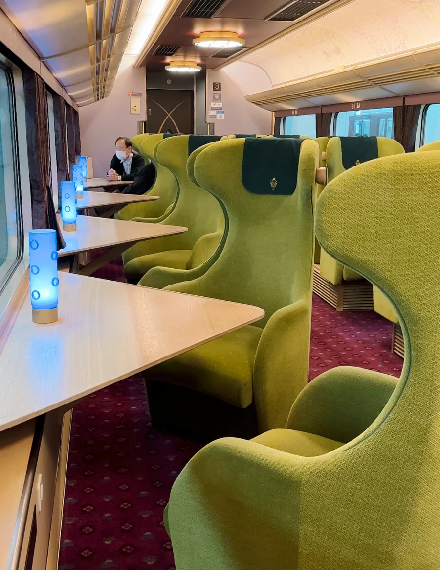 Image related to 10 dollar luxury train between kyoto and nara