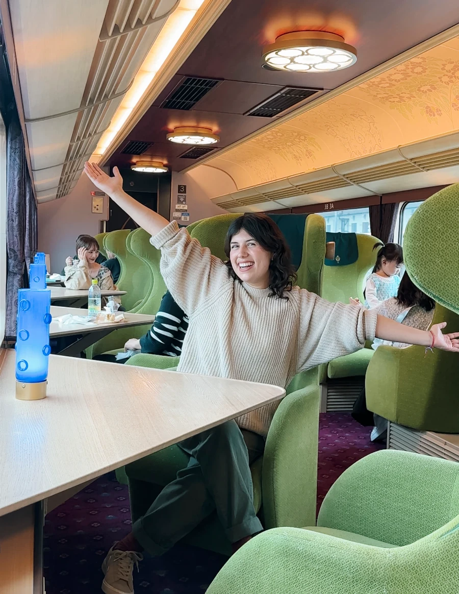 Image related to 10 dollar luxury train between kyoto and nara