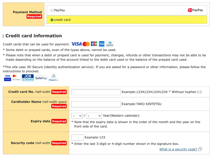 Train Between Kyoto and Nara: screenshots from Kintetsu railway website outlining how to buy tickets