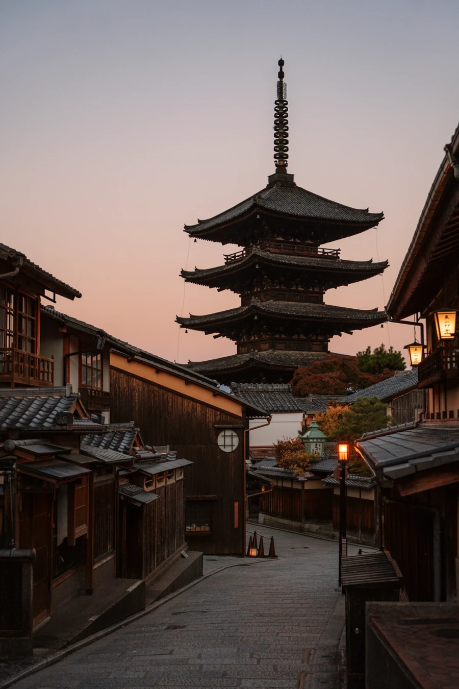 Train Between Kyoto and Nara: Japanese Pagoda