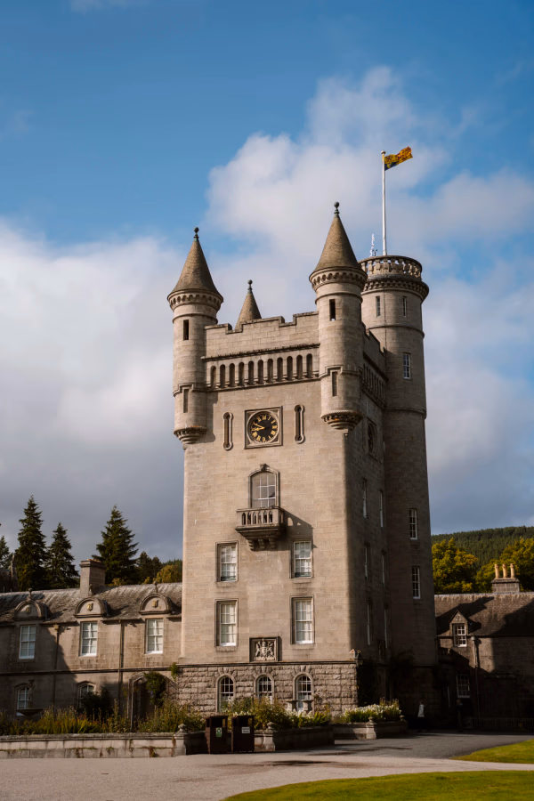 The exterior of Balmoral Castle