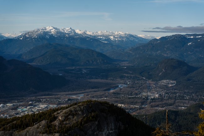 Driving The Sea To Sky Highway, BC