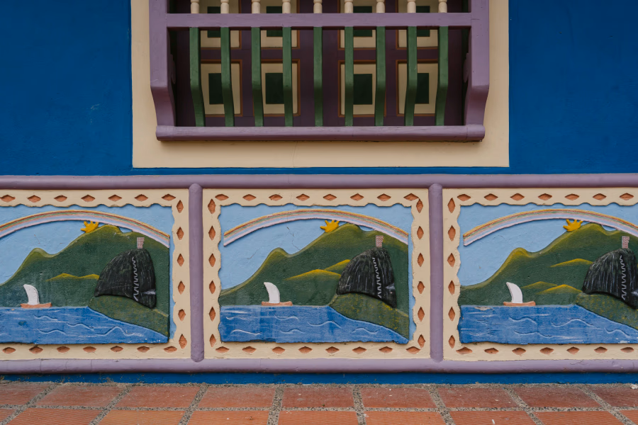 Things to Know Before Visiting Guatape: detailed murals