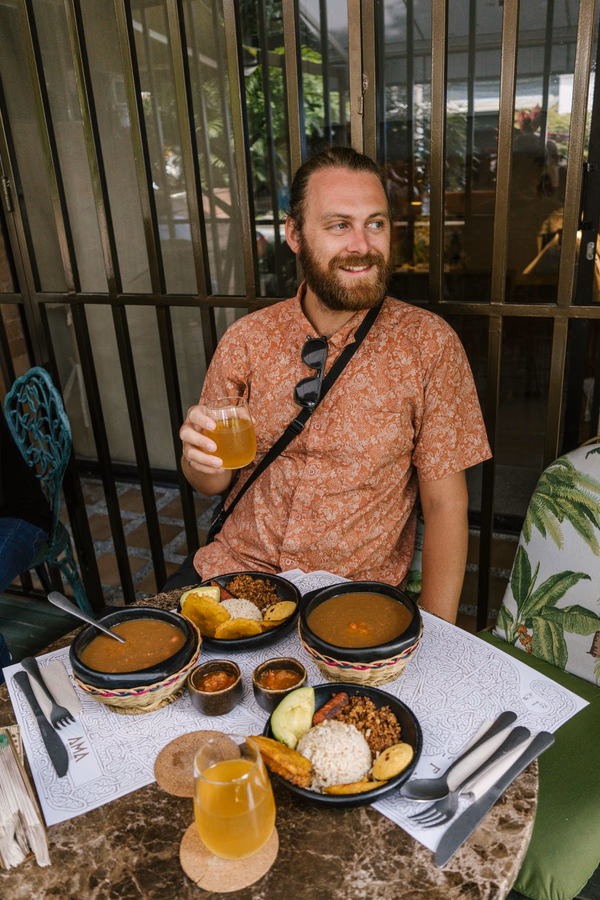 Visiting Medellin: Vegan meal Medellin Colombia