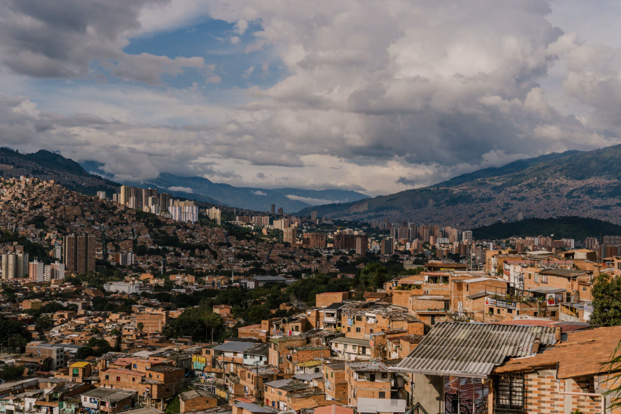 Visiting Medellin: Sweeping views of Medellin Colombia